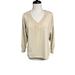 Nike Tops | Nike Dri-Fit Women’s V Neck Long Sleeve Top Thick Cream Pullover Sweat Shirt | Color: Cream | Size: Xs