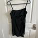 Zara Dresses | Black Zara Dress With Front Cutout | Color: Black | Size: S