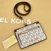 Michael Kors Bags | Michael Kors Ew Card Case Id Lanyard | Color: Brown/White | Size: 4.25"W X 3.5"H X 0.25"D