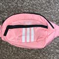 Adidas Bags | Adidas Originals National 3-Stripes Pink Belt Bag Fanny Pack Purse Pink & Black | Color: Pink/White | Size: Os