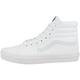 Vans SK8-Hi Canvas Unisex-Adult Hi-Top Sneaker, True White, 11 UK (46 EU)