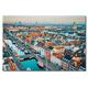 Denmark Copenhagen Jigsaw Puzzles for Adults Kids 2000 Pieces Puzzle Game for Gifts Home Decoration Special Travel Souvenirs 70x100CM
