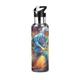 Abstract Artwork Golf Sport Water Bottle Insulated Stainless Steel Large Vacuum Flask Leak Proof Thermos with Straw for Travel(600ml/1000ml)