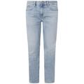 Slim-fit-Jeans PEPE JEANS "SLIM JEANS" Gr. 33, Länge 32, light used Herren Jeans Slim Fit