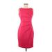 Calvin Klein Cocktail Dress - Bodycon: Pink Dresses - Women's Size 6 Petite