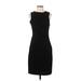 Express Casual Dress - Bodycon: Black Solid Dresses - Women's Size Small