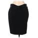 Elizabeth and James Casual Skirt: Black Bottoms - Women's Size 8