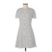 Hutch Casual Dress - A-Line: White Stripes Dresses - New - Women's Size Small Petite