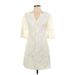 Adrianna Papell Casual Dress: Ivory Dresses - Women's Size 4