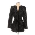 Linda Allard Ellen Tracy Jacket: Black Paisley Jackets & Outerwear - Women's Size 4