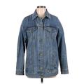 MICHAEL Michael Kors Denim Jacket: Blue Jackets & Outerwear - Women's Size Medium