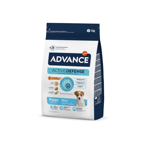 3kg Advance Mini Puppy Protect Hundefutter trocken