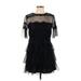 Zara Basic Casual Dress - DropWaist: Black Dresses - Women's Size Large