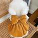 Pet Princess Dress: Small Dog Winter Clothes & Cat Fashion Coat
