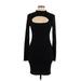 Forever 21 Cocktail Dress - Bodycon: Black Dresses - Women's Size Large