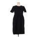 Who What Wear Casual Dress: Black Dresses - Women's Size 2X-Large