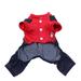 Pet Jumpsuit Rompers: Dog Hoodie, Cat Jacket, Autumn/Winter Apparel