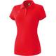 ERIMA Damen Teamsport Poloshirt, Größe 34 in Rot