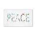 Nicolette Mayer Peace Lost Pavillion Rectangle Acrylic Tray Plastic/Acrylic in Green/Red/White | 2 H x 7.75 W x 7.75 D in | Wayfair