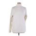 UV Skinz Long Sleeve Turtleneck: Ivory Tops - Women's Size Large