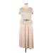 Jessica Howard Cocktail Dress: Tan Dresses - Women's Size 14