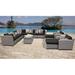 Lark Manor™ Andrick 13 Piece Outdoor Sectional Seating Group w/ Cushions & Storage Coffee Table Synthetic Wicker/All - Weather Wicker/Wicker/Rattan | Wayfair