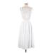 Gap Casual Dress - Midi: White Dresses - Women's Size X-Small