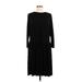 J.Jill Casual Dress - DropWaist: Black Dresses - New - Women's Size Medium