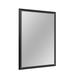 Ebern Designs Sweeny Rectangle Bathroom Vanity Mirror Decorative Wall Mirror Accent Mirror in White/Black | 36 H x 30 W x 1.38 D in | Wayfair