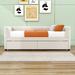 Mercer41 Amneris Twin Size Upholstered Daybed w/ 2 Drawers | 28 H x 41 W x 79 D in | Wayfair B28F3402665F4EFAAF7377D2F418EE43