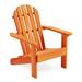 Highland Dunes Outdoor Wooden Adirondack Chair For Patio/Garden/Backyard/Pool | Wayfair 9C74618988164235A17074C81BC7C9EE