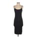 Banana Republic Casual Dress - Midi: Black Solid Dresses - Women's Size Small