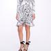 Marchesa Notte Long Sleeve Wrap Dress - White - 0