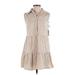 Jessica Simpson Casual Dress - DropWaist: Tan Dresses - New - Women's Size X-Small