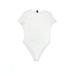 Shein Bodysuit: White Tops - Women's Size Large