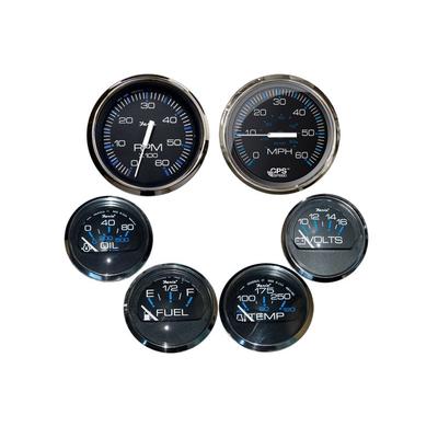 Faria Beede Instruments Box Set of 6 Gauges - Spee...