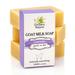 Goat Milk Soap Bar (Lavender 3 Pack) For Eczema Psoriasis & Dry Sensitive Skin. All Natural Soap For Women Men Kids & Baby. Handmade In USA (Each Bar 4-4.5 oz)