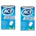 ACT Dry Mouth Moisturizing MGF3 Gum Soothing Mint Sugar Free 20 Count (Pack of 2)
