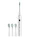 Electric Toothbrush For Adults Soft Electric Toothbrush Replacement Heads Electric Toothbrush Set Of 3 Heads 6-Mode With Toothbrush Case Ultrasonic Automatic Intelligent Couple s Model