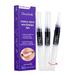 Purple Teeth Whitening Pen MGF3 3PCS Teeth Whitening Gel Pens Teeth Whitening Kit V34 Purple Color Corrector for Sensitive Teeth Tooth Stain Removal