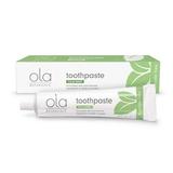 Ola Botanicals Toothpaste (3 MGF3 Oz.) tulsi-Mint Plant-derived Ingredients to whiten and Protect Fluoride Free Soy Free Non GMO Dr. Mercola