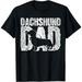Dachshund Dad Retro T-Shirt - Ideal Gift for Wiener Dog Enthusiasts on Father s Day
