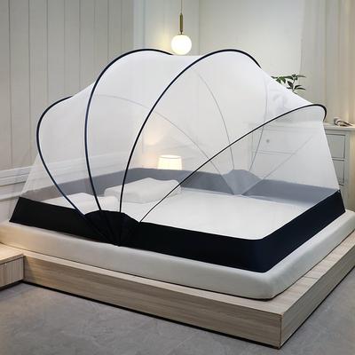 Mosquito Net for Bed Foldable Space Roof Shape Household Nets Increase in Height 47in Large Space Mosquito Netting with Free Installation