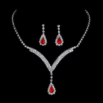 Bridal Jewelry Sets For Women's Wedding Party Evening Alloy Fancy