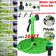 1pc 25-200ft Expansion Water Hose High Pressure Irrigation Multi-functional Car Spray Pipe Shrink Expandable Garden Hose Spray Tool, Watering Equipment