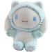 Kawaii cinnamoroll Plush Dolls Cartoon Anime Series Plush Toys Cute My Melody Cinnamoroll Stuffed Animals Plush Figure Toy Cross-Dressed Panda cinnamoroll Gifts for Fans Super soft