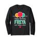 Freya Geburtstag Happy Birthday Vorname Freya Langarmshirt