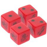 2 Set Dice Beer Portable Board Game Dice Amusement Toys Decider Game Dices Spots Dice Game