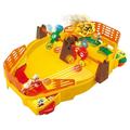 Epoch Games Super Mario Fire Mario Stadium Tabletop Skill and Action Game with Collectible Super Mario Action Figures