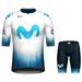 Breathable Anti-UV Summer Team Cycling Jersey Set Sport Mtb Bicycle Jerseys Men s Bike Clothing Maillot Ciclismo Hombre jersey set 3 XL